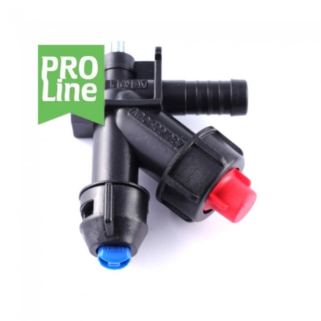 Форсунка одинарная концевая шланговая RAU PRO LINE